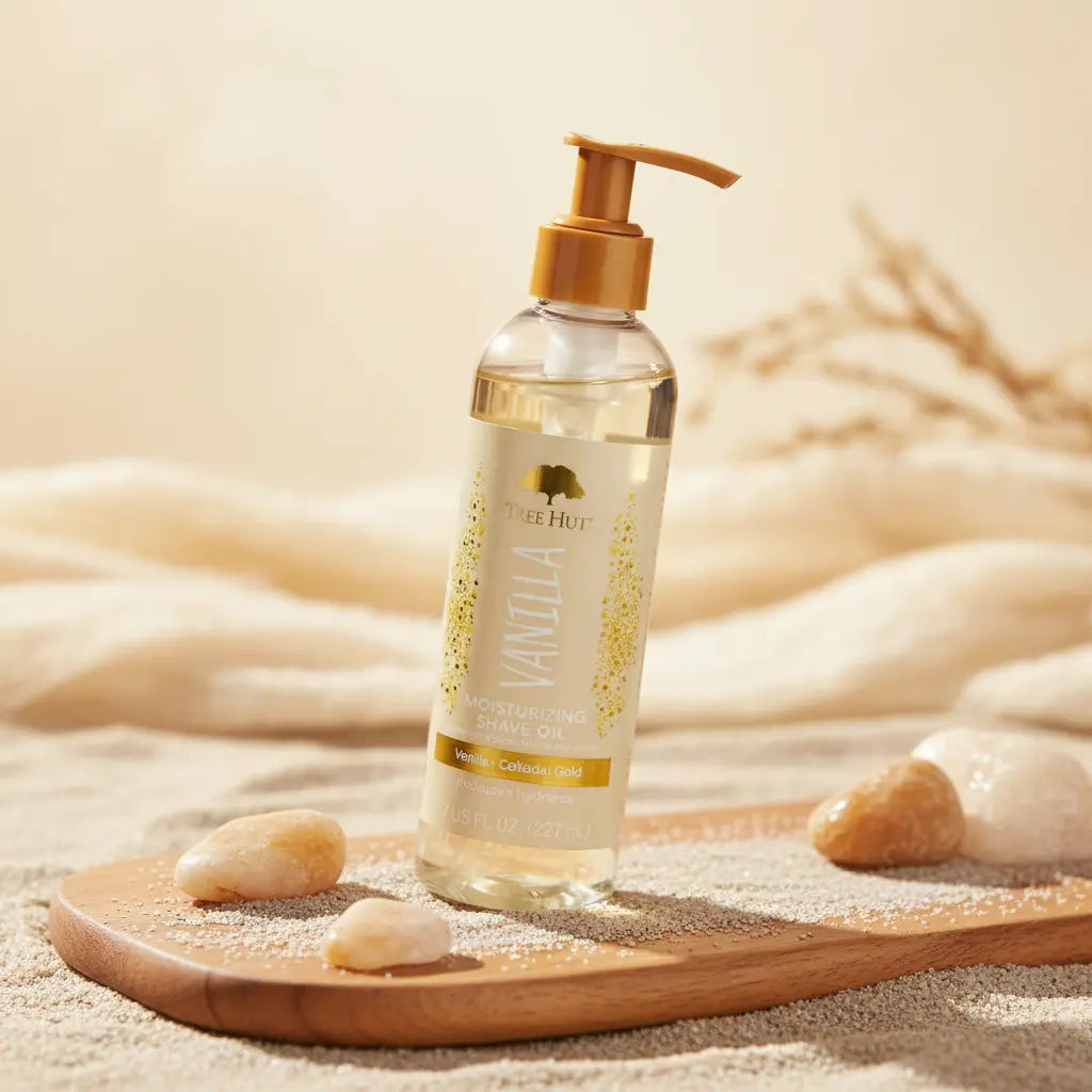 Tree Hut Bare Vanilla Moisturizing Shave Oil Óleo para Depilação Unissex - Tree Hut