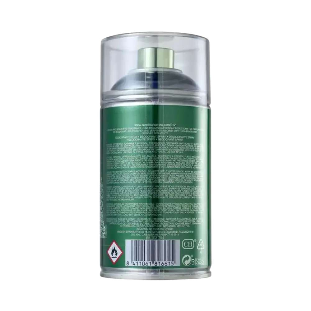 212 NYC Seductive Body Spray Feminino - Carolina Herrera