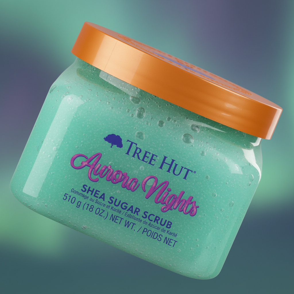 Aurora Nights Shea Sugar Scrub Esfoliante Corporal - Tree Hut