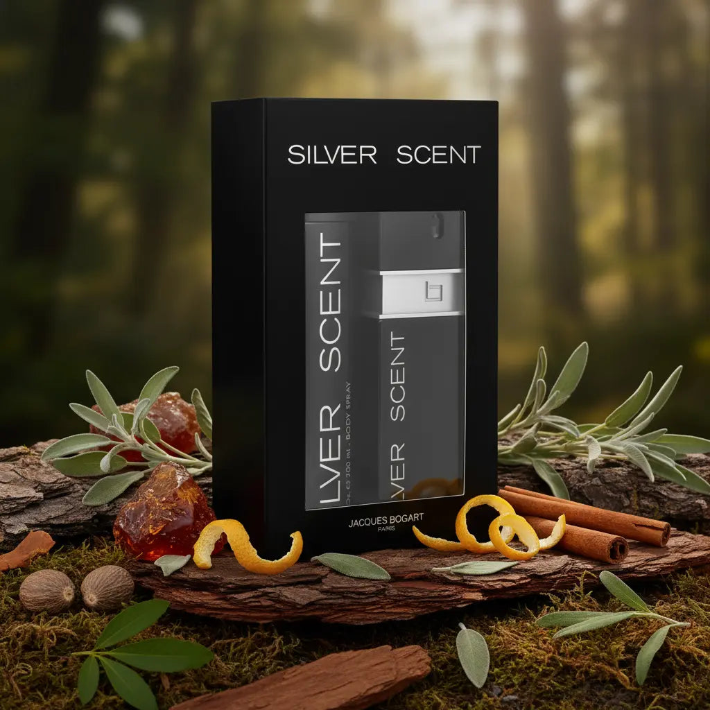 Kit Silver Scent Eau de Toilette e Body Spray Masculino - Jacques Bogart