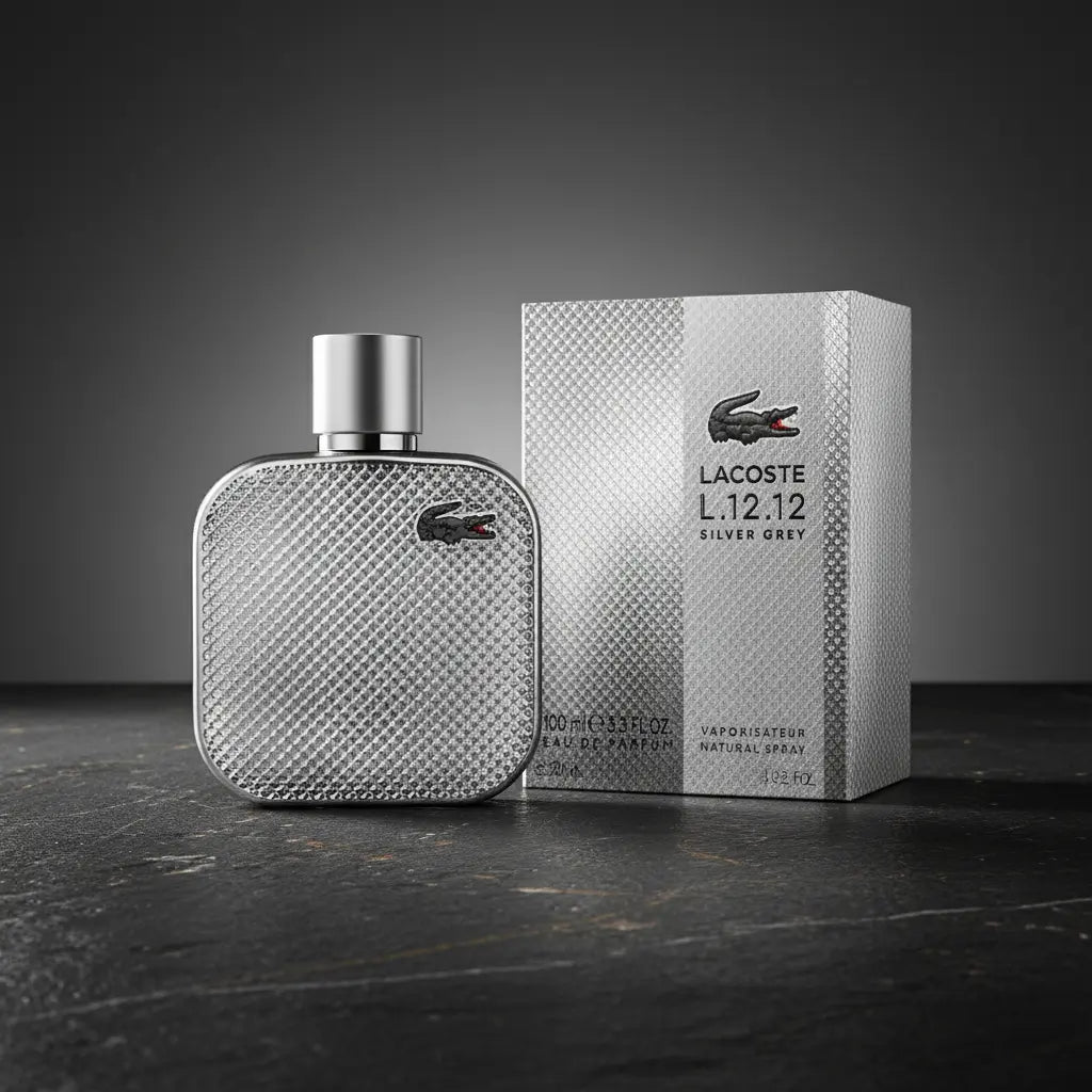 L.12.12 Silver Grey Eau de Parfum Masculino - Lacoste