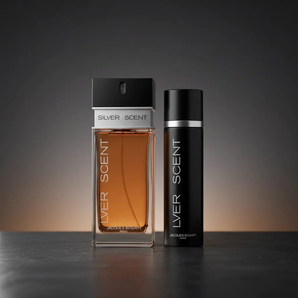 Kit Silver Scent Eau de Toilette e Body Spray Masculino - Jacques Bogart