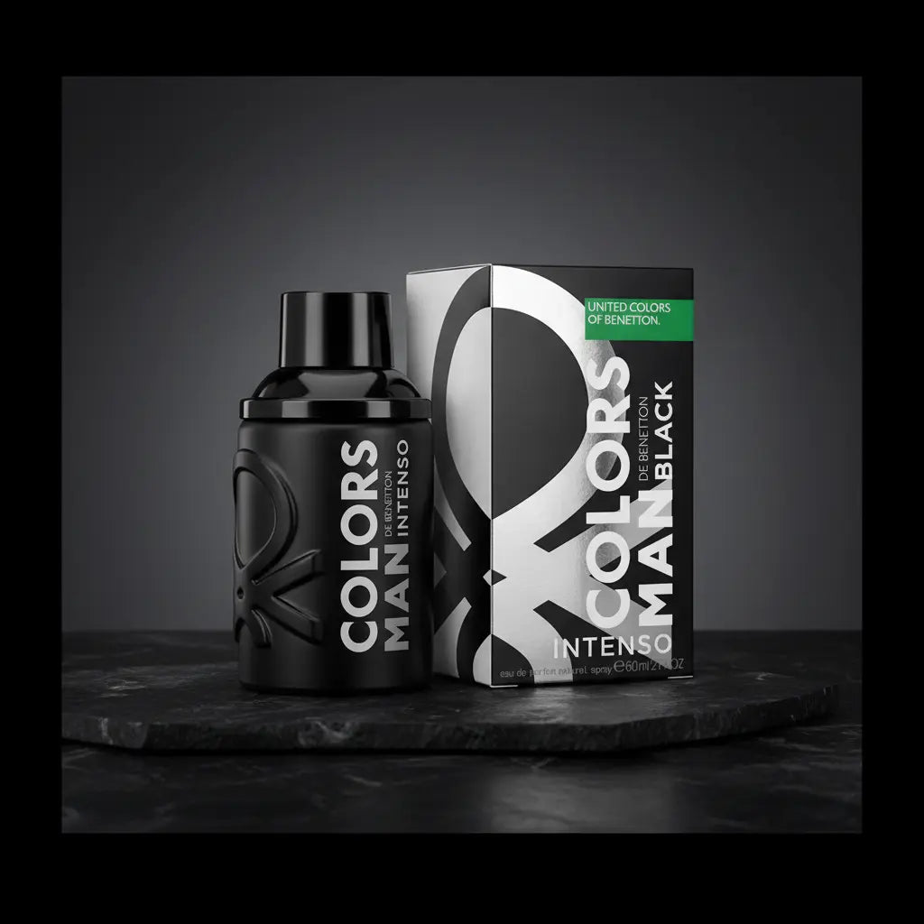 Colors Man Black Intenso Eau de Parfum Masculino - Benetton