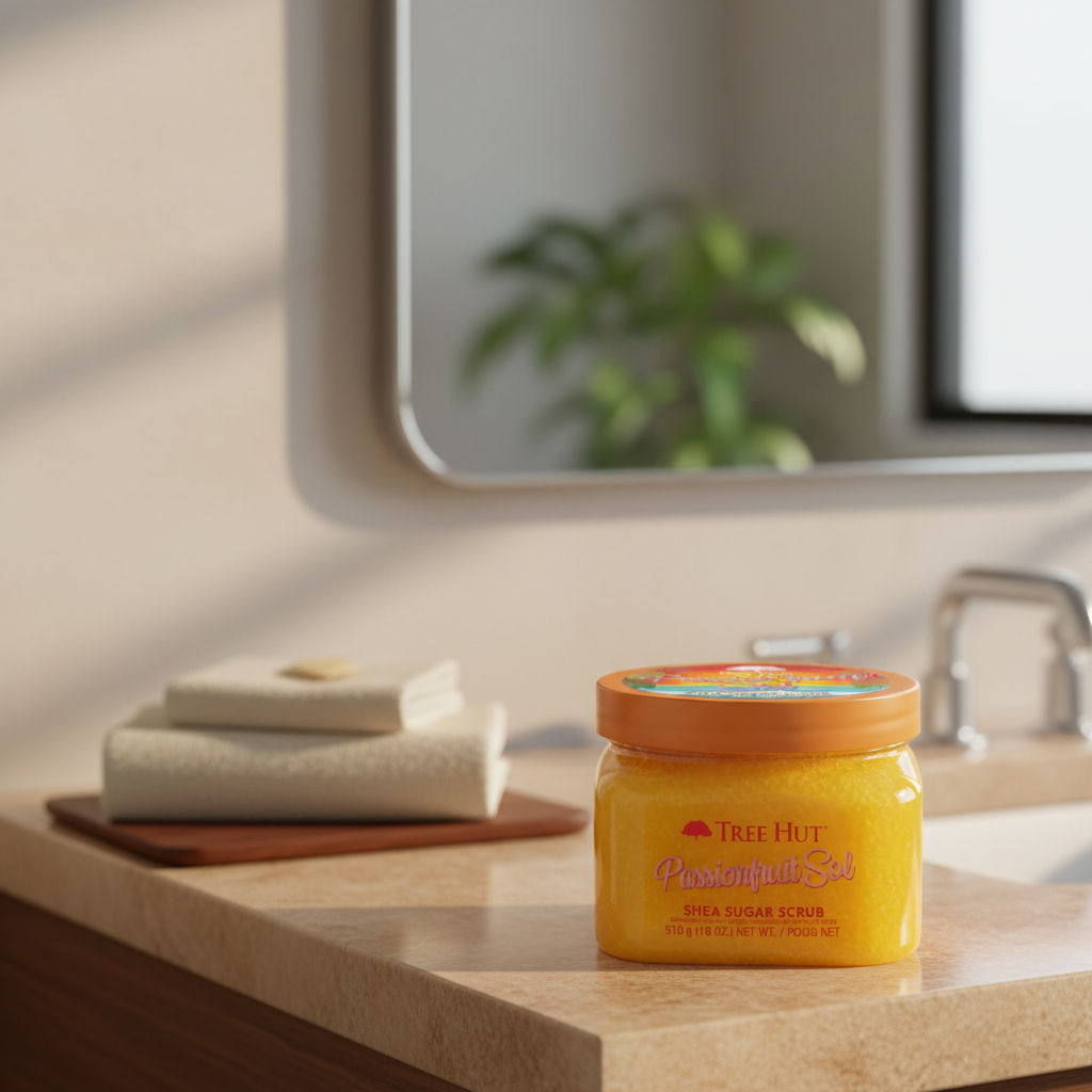 Passionfruit Sol Shea Sugar Scrub Esfoliante Corporal - Tree Hut