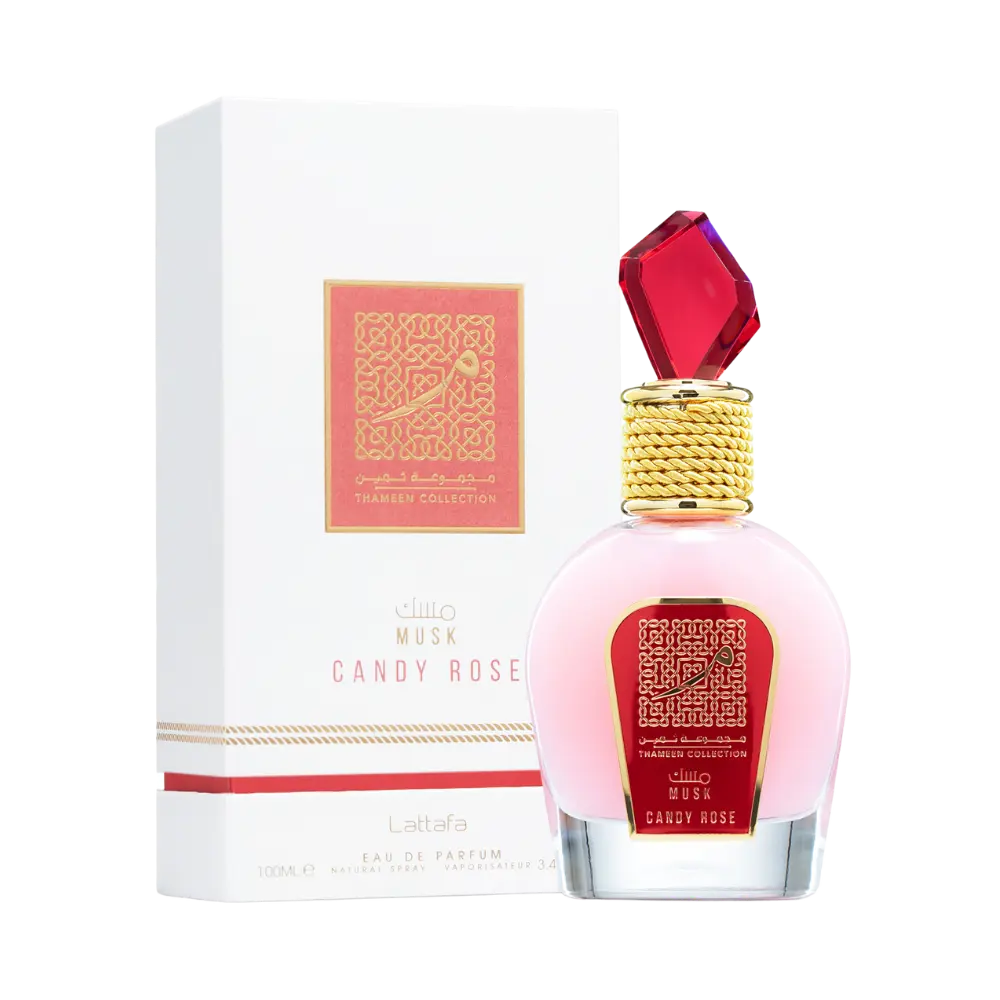 Musk Candy Rose Thameen Collection Eau de Parfum Feminino - Lattafa