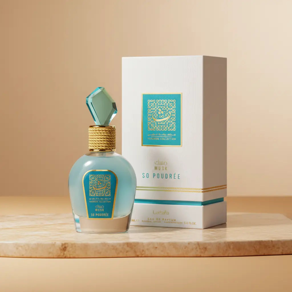 Musk So Poudrée Thameen Collection Eau de Parfum Feminino - Lattafa