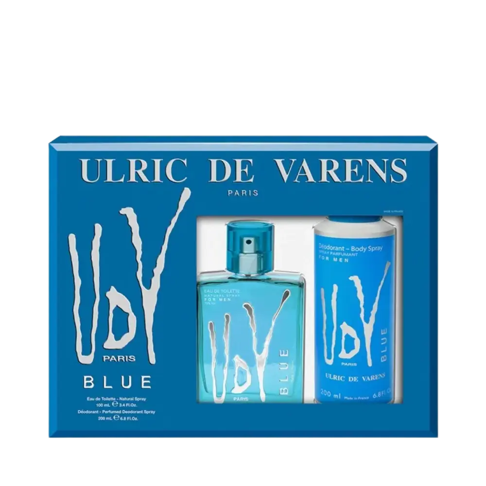 Kit UDV Blue Masculino (Eau de Toilette 100 ml + Desodorante 200 ml) - Ulric de Varens