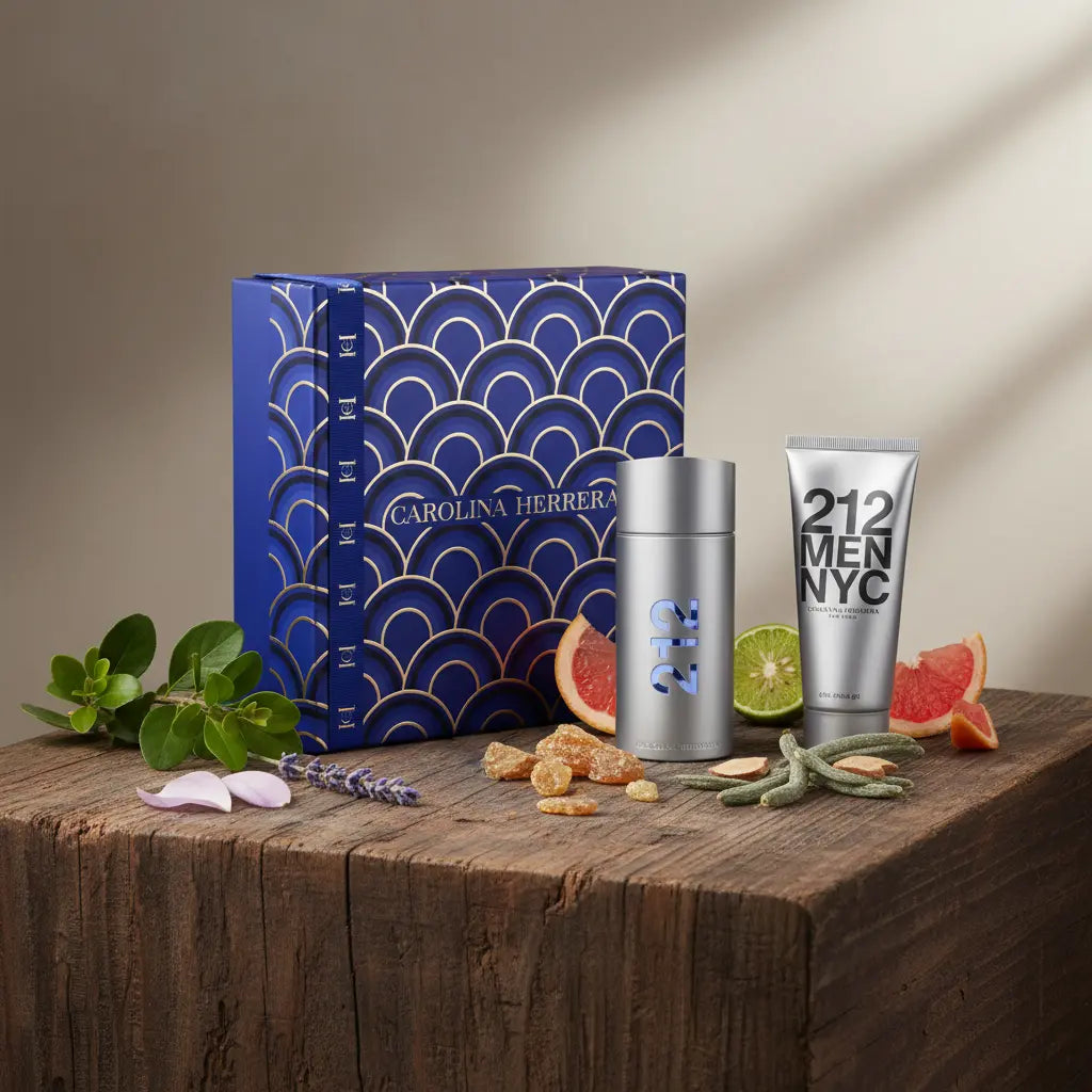 Kit 212 NYC Men Eau de Toilette e Gel Pós-Barba Masculino - Carolina Herrera