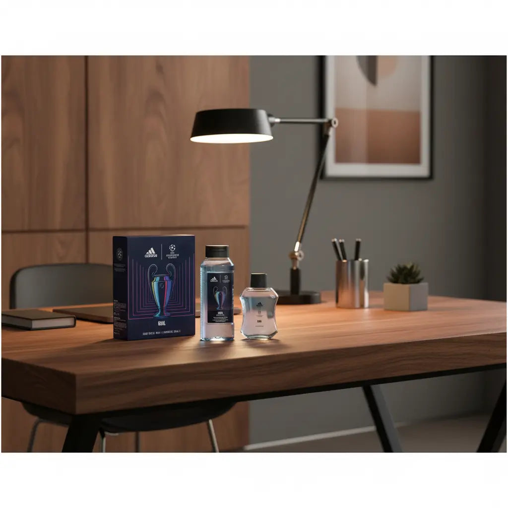 Kit Adidas UEFA Champions League Goal Eau de Toilette e Shower Gel Masculino - Adidas