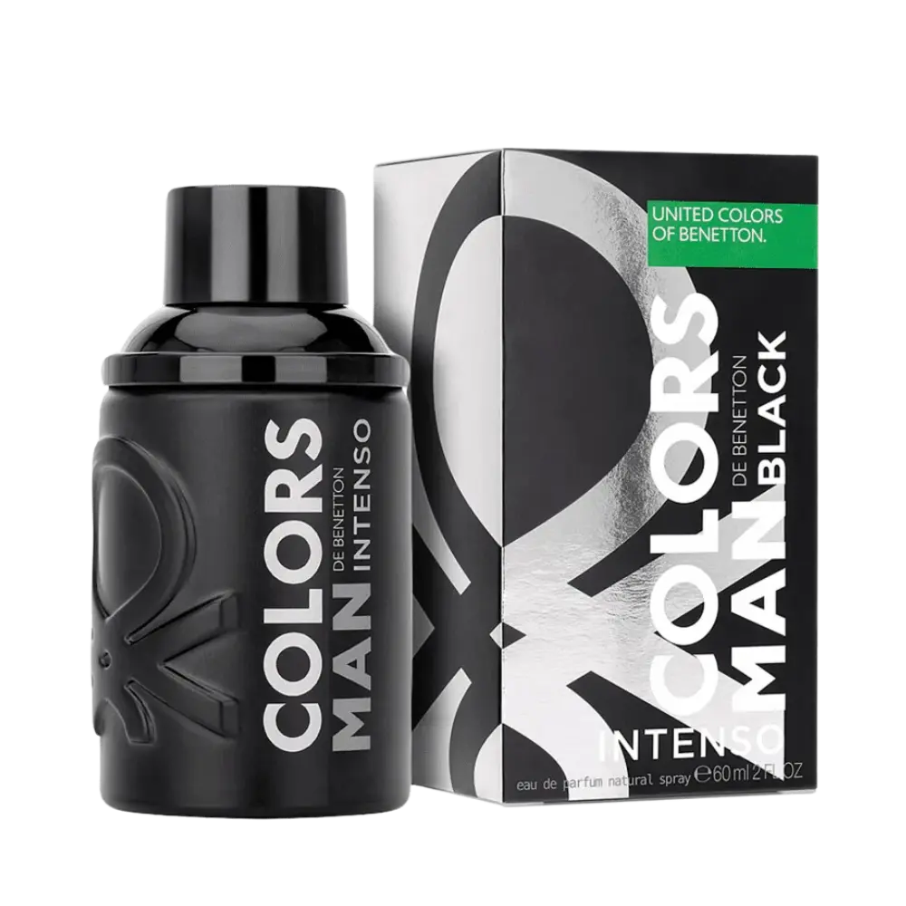Colors Man Black Intenso Eau de Parfum Masculino - Benetton