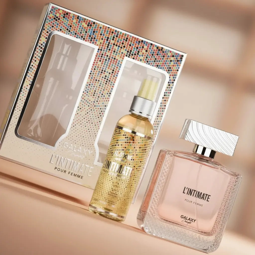 Kit L'Intimate Pour Femme Eau de Parfum + Body Mist Feminino - Galaxy Plus