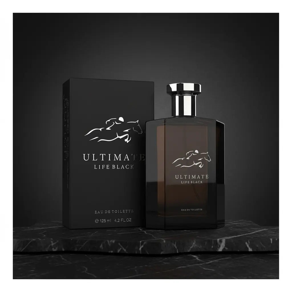 Ultimate Life Black Eau de Toilette Masculino - Linn Young