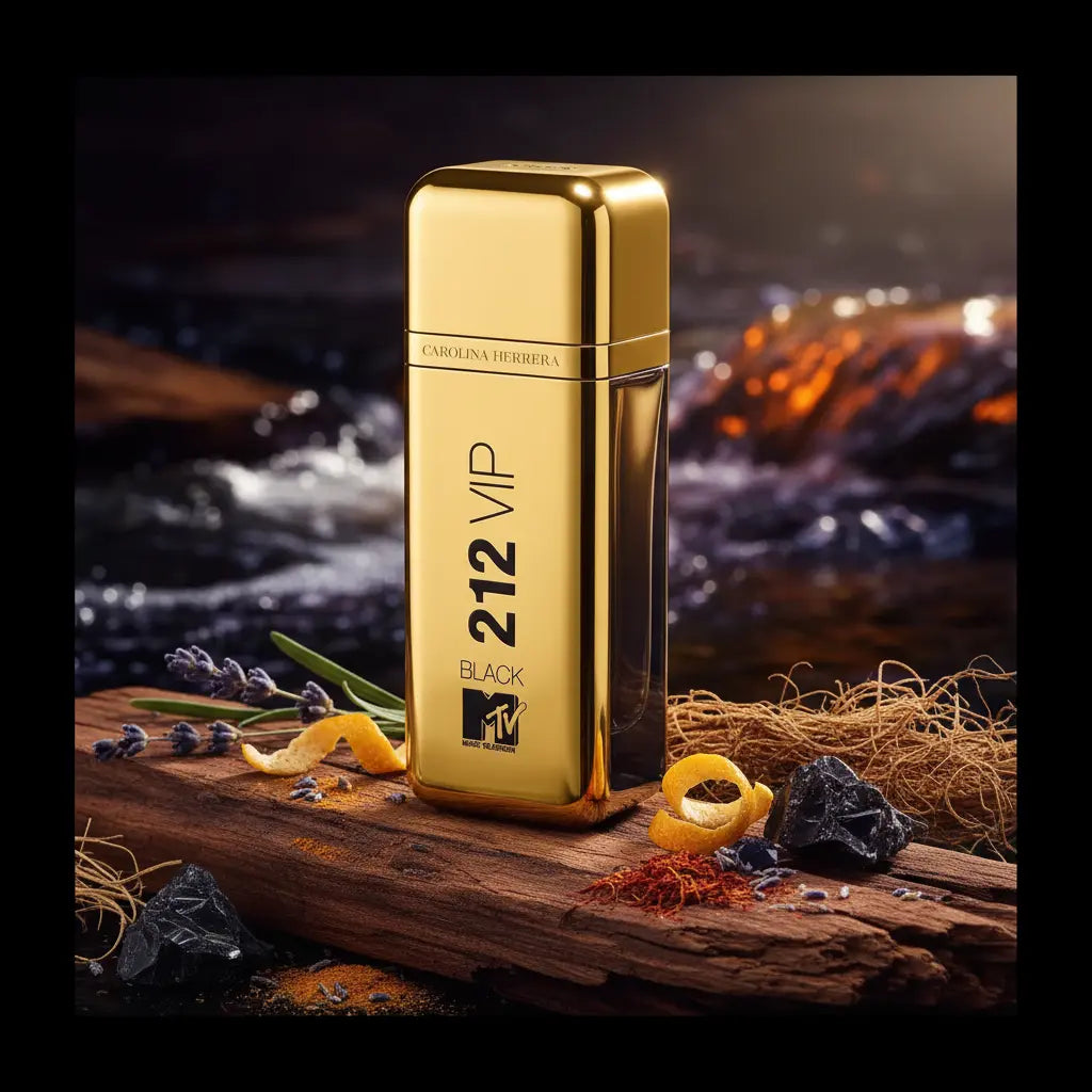 212 VIP Black NYC MTV Eau de Parfum Masculino - Carolina Herrera