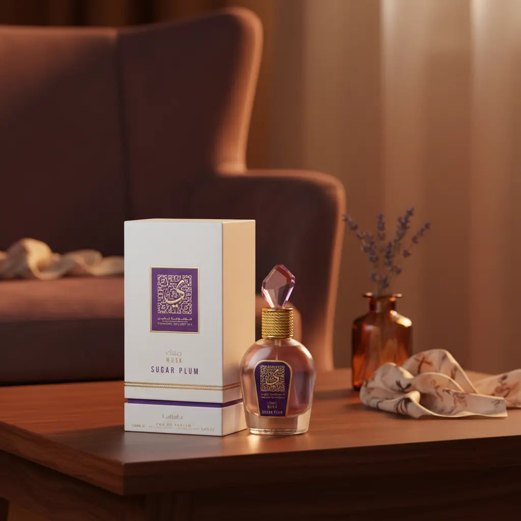 Musk Sugar Plum Thameen Collection Eau de Parfum Feminino - Lattafa