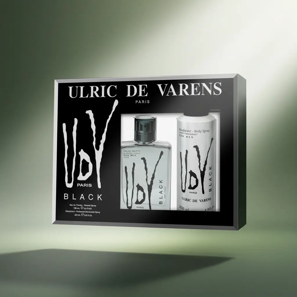 Kit UDV Black Eau de Toilette 100ml e Desodorante 200ml Masculino - Ulric de Varens