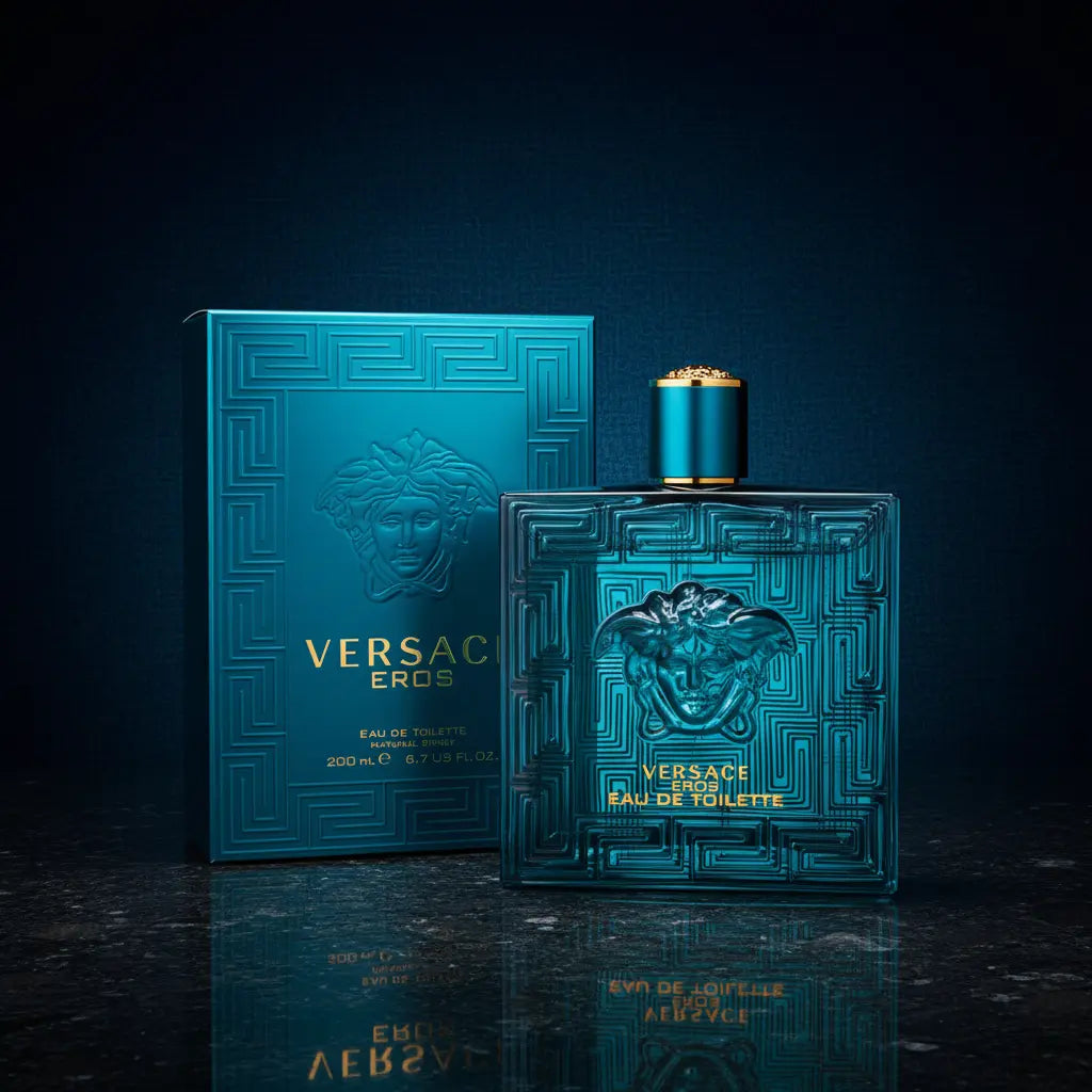 Versace Eros Eau de Toilette Masculino - Versace