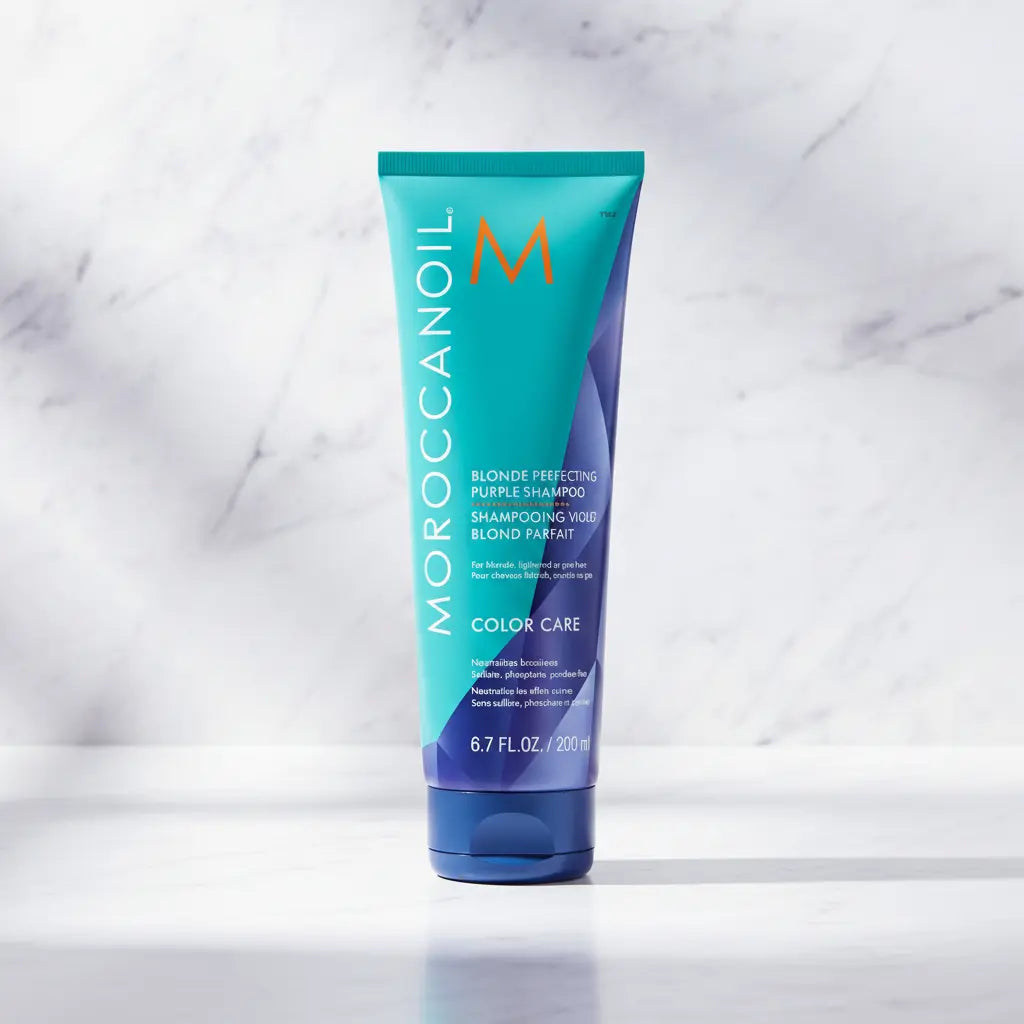 Blonde Perfecting Purple Shampoo 200ml - Moroccanoil