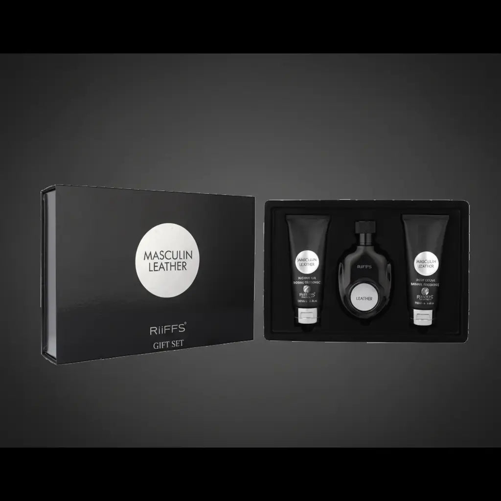 Kit Masculin Leather Eau de Parfum Masculino - RiiFFS