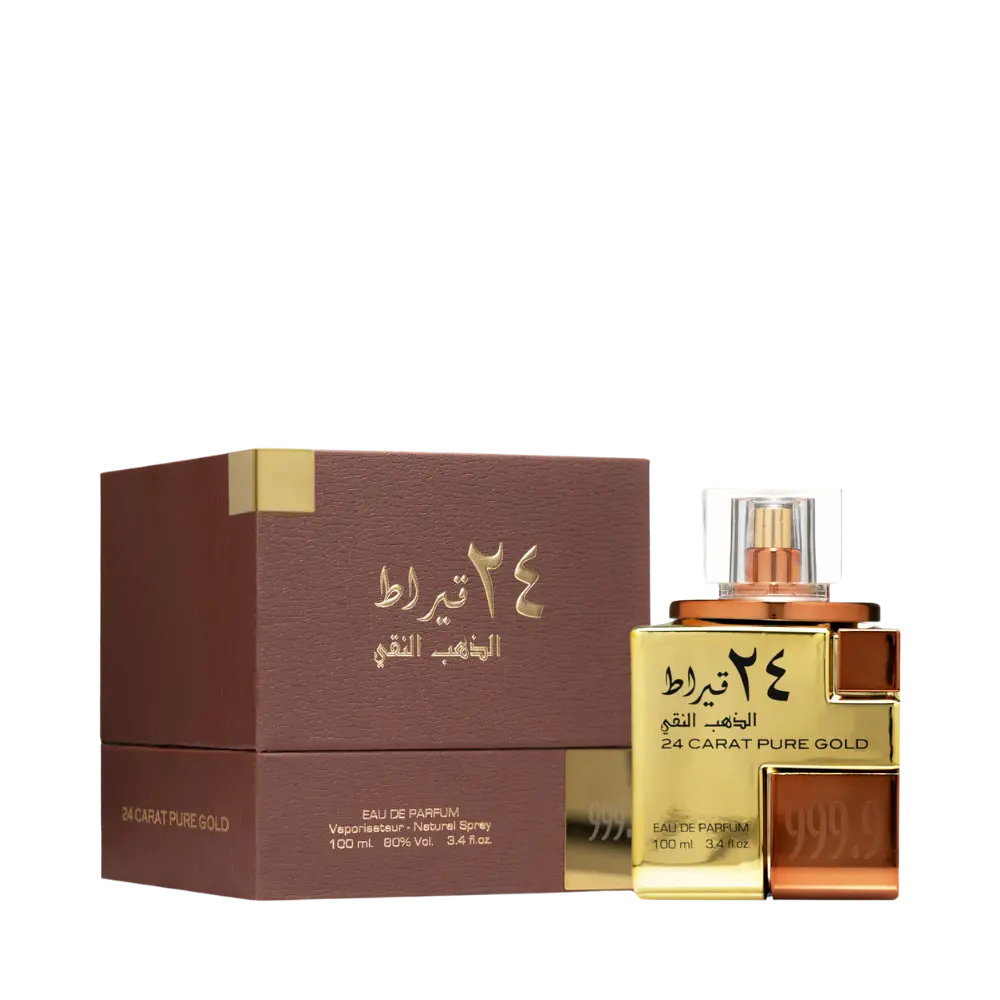 24 Carat Pure Gold Eau de Parfum Unissex - Lattafa