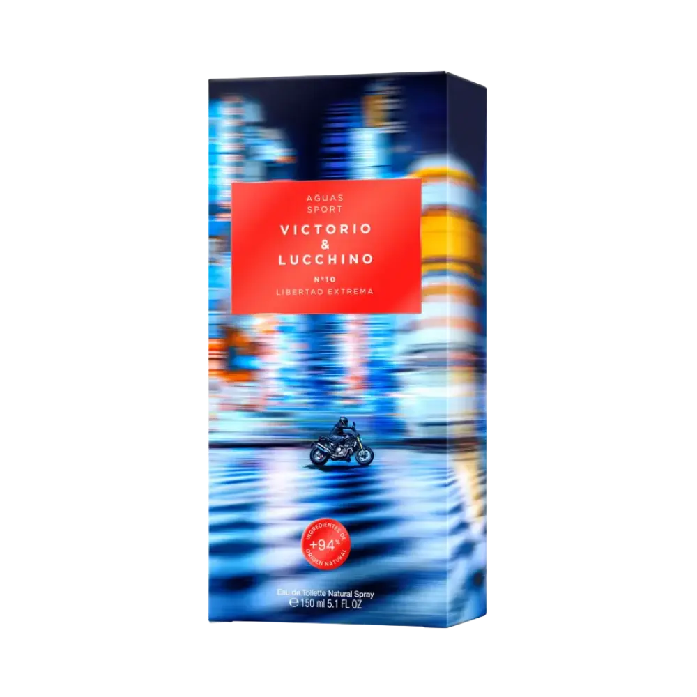 Águas Sport Nº 10 Libertad Extrema Eau de Toilette Masculino - Victorio & Lucchino