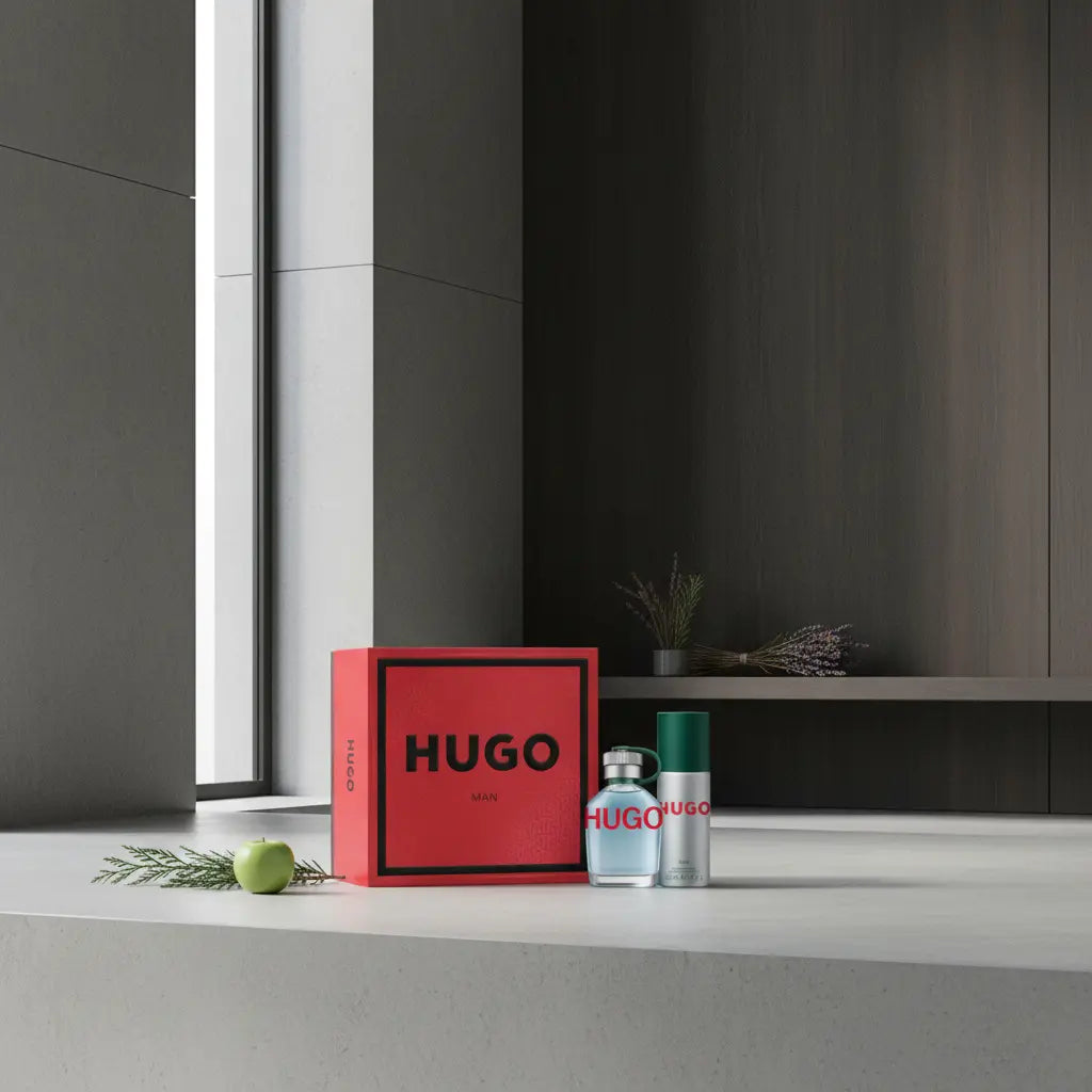 Kit Hugo Man Eau de Toilette e Desodorante Spray Masculino - Hugo