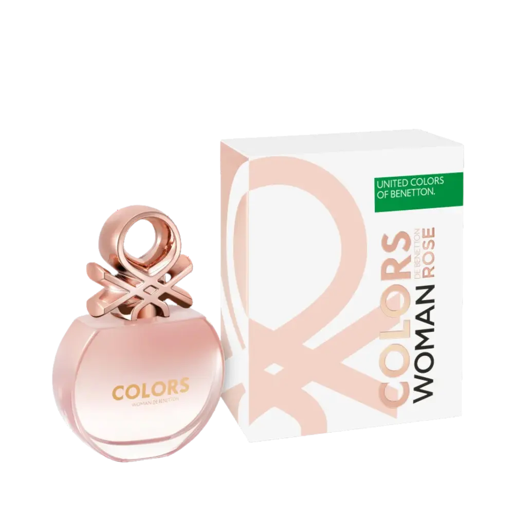 Colors Woman Rose Eau de Toilette Feminino - Benetton