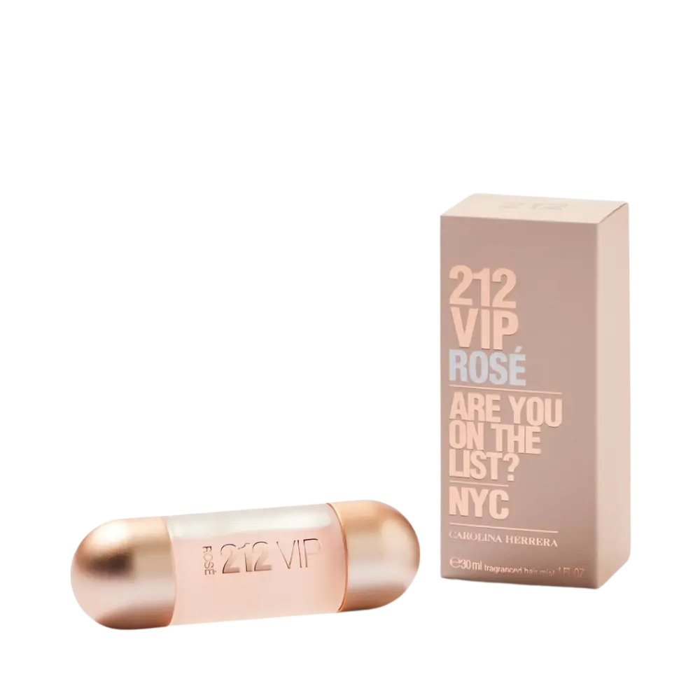 212 VIP Rosé Hair Mist Bruma Capilar Feminina - Carolina Herrera