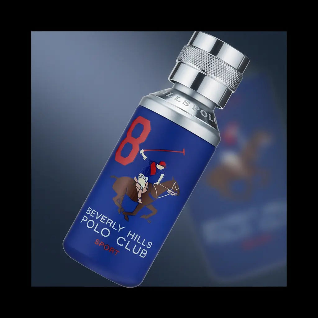 Beverly Hills Polo Club Sport 8 Eau de Toilette Masculino - Beverly Hills Polo Club