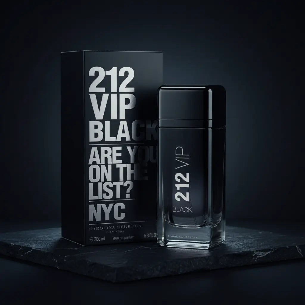 212 VIP Black Eau de Parfum Masculino - Carolina Herrera