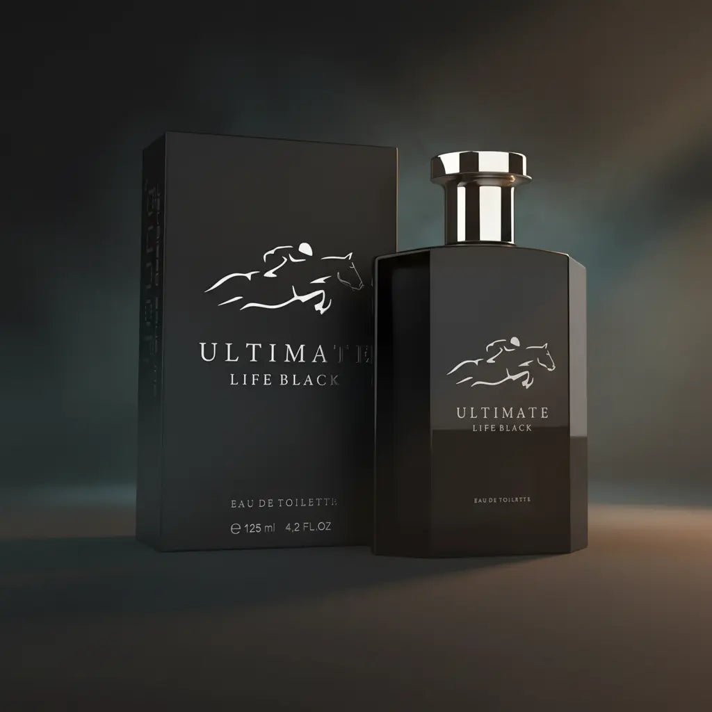 Ultimate Life Black Eau de Toilette Masculino - Linn Young