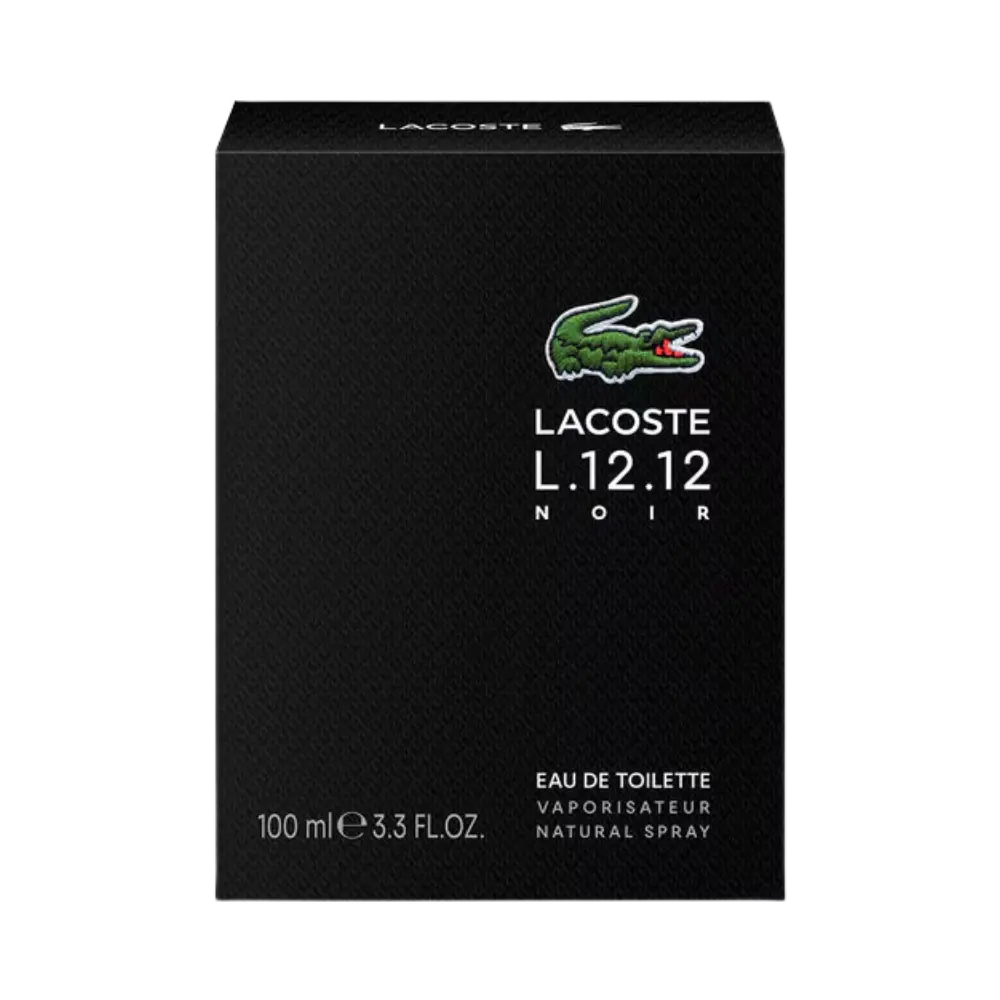 L.12.12 Noir Eau de Toilette Masculino - Lacoste