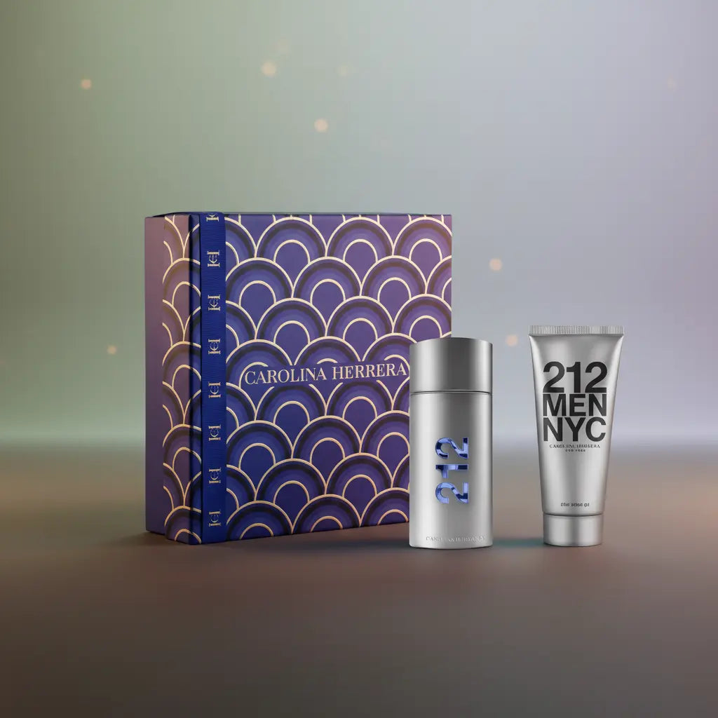 Kit 212 NYC Men Eau de Toilette e Gel Pós-Barba Masculino - Carolina Herrera