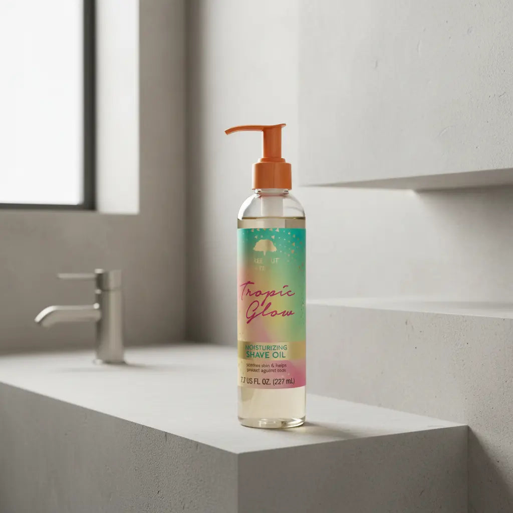 Bare Tropic Glow Moisturizing Shave Oil - Óleo para Depilação - Tree Hut