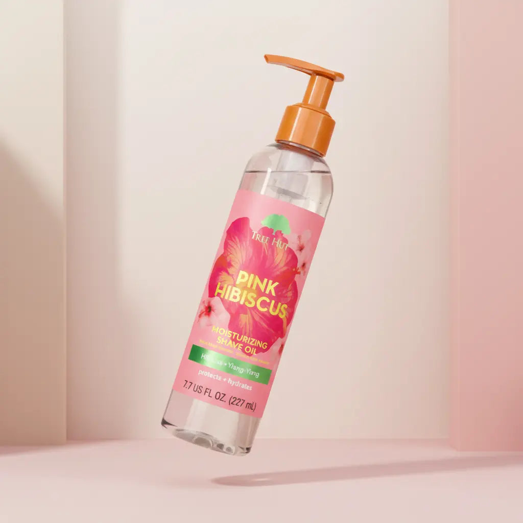 Pink Hibiscus Moisturizing Shave Oil Óleo para Depilação - Tree Hut