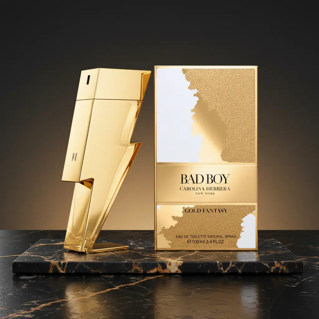 Bad Boy Gold Fantasy Eau de Toilette Masculino - Carolina Herrera
