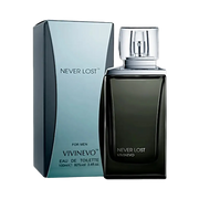 Never Lost Black For Men Eau de Toilette Masculino - Vivinevo