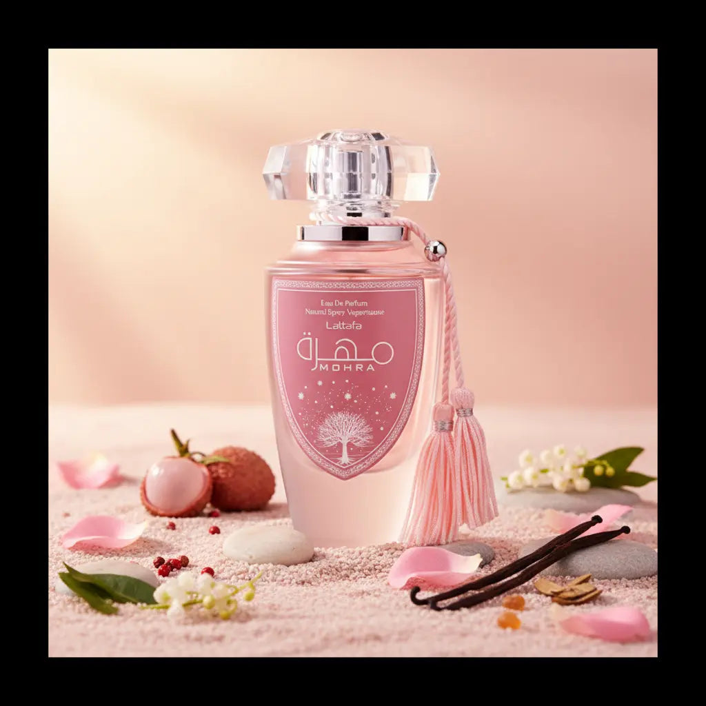 Mohra Silky Rose Eau de Parfum Feminino - Lattafa