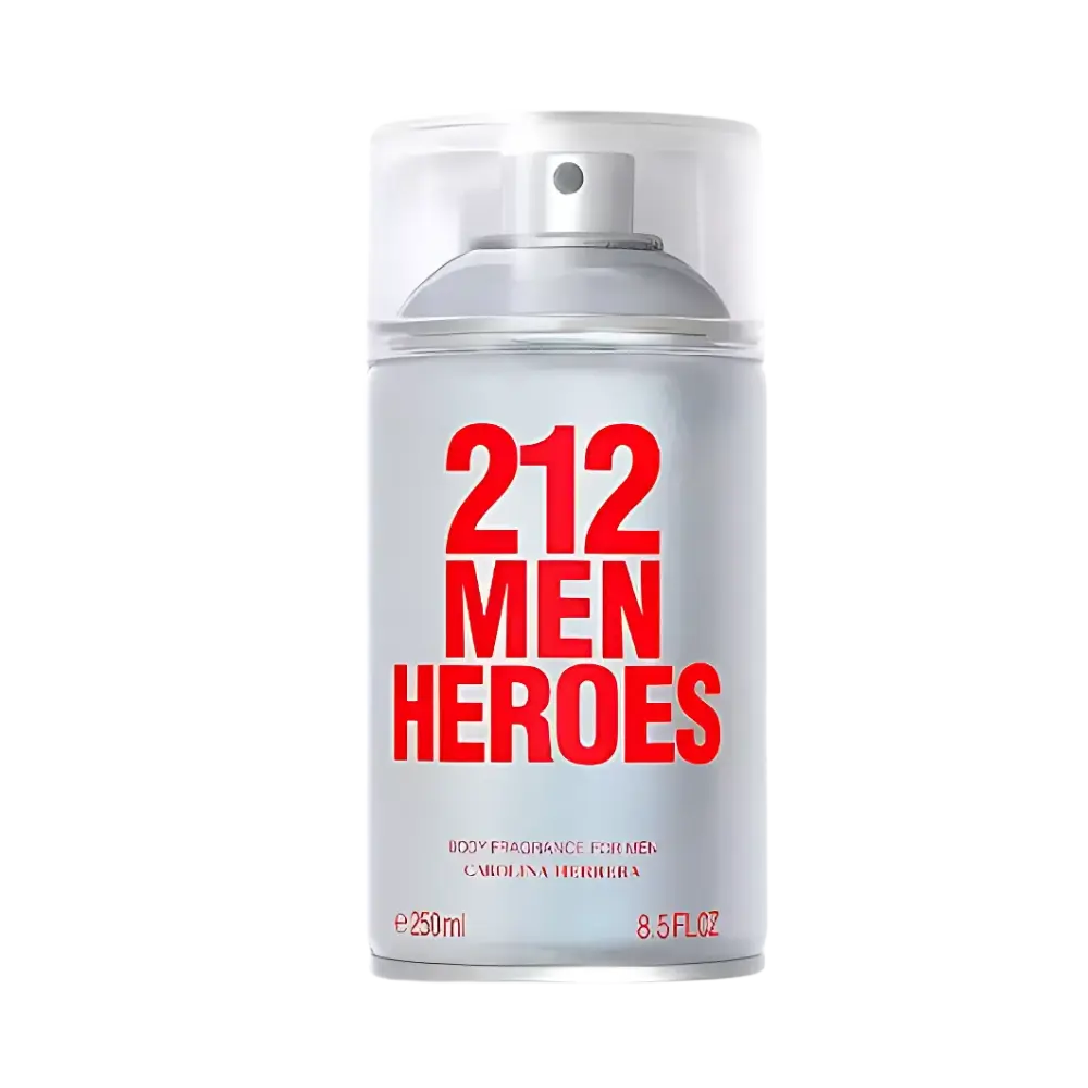 212 MEN Heroes Body Spray Masculino - Carolina Herrera