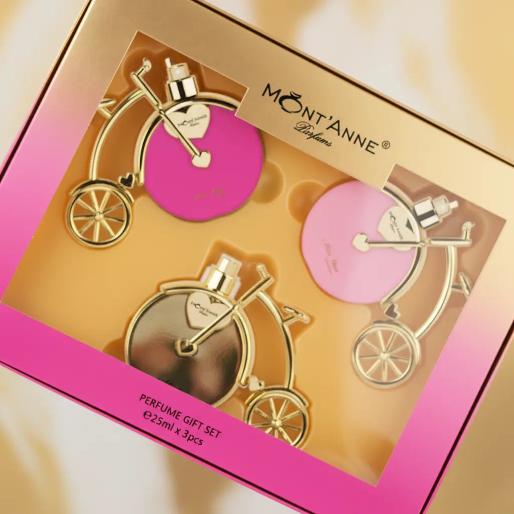 Kit Miss You Luxe + Miss You Glamour + Adieu Luxe de Perfumes Femininos - Mont'Anne Parfums