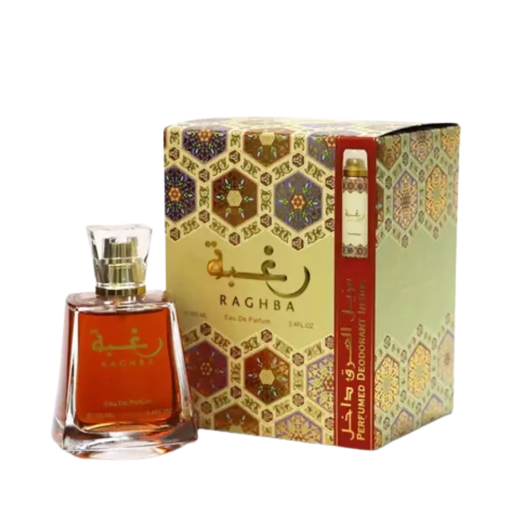 Raghba Kit Eau de Parfum e Desodorante Unissex - Lattafa
