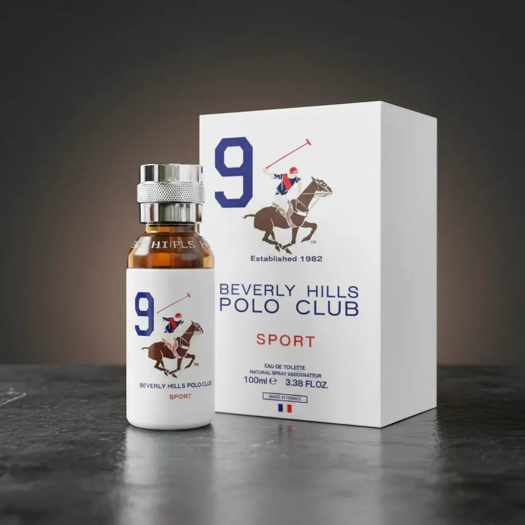 Beverly Hills Polo Club Sport No. 9 Eau de Toilette Masculino - Beverly Hills Polo Club