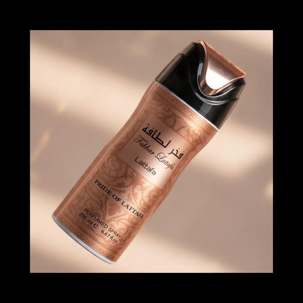 Lattafa Fakhar Rose Desodorante Spray Feminino - Lattafa