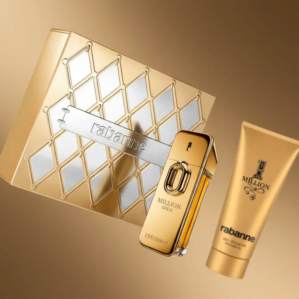 Kit 1 Million Gold Eau de Parfum Intense + Shower Gel Masculino - Rabanne