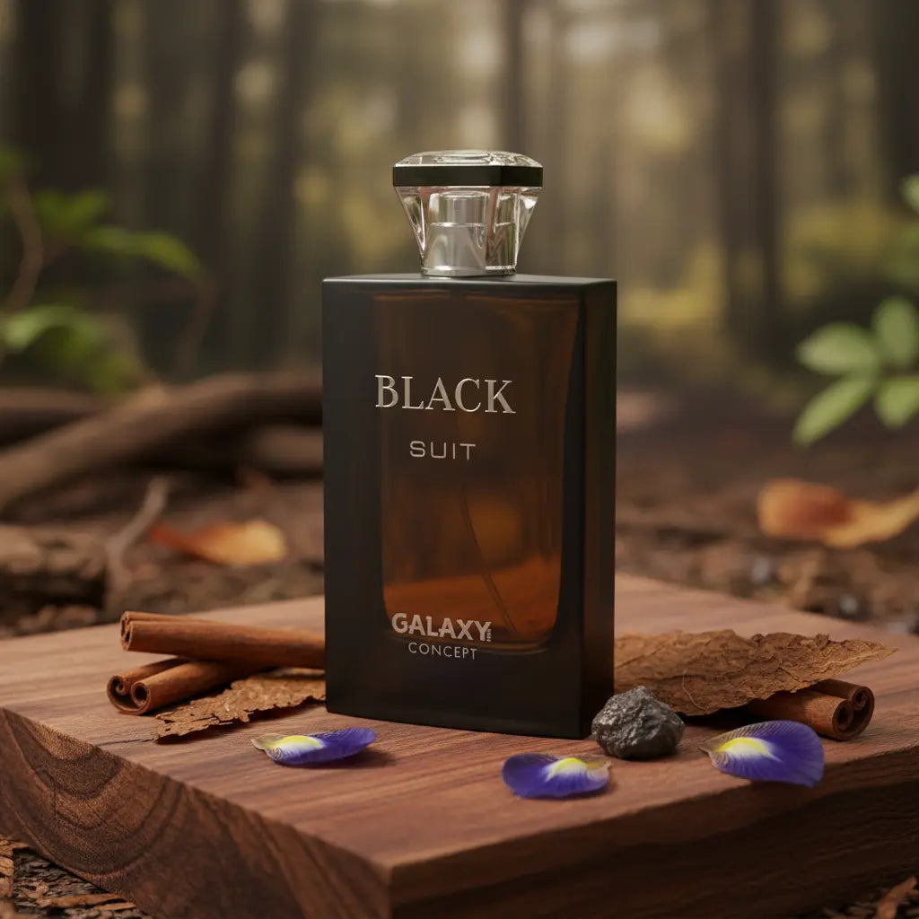 Black Suit Eau de Parfum Masculino - Galaxy Plus