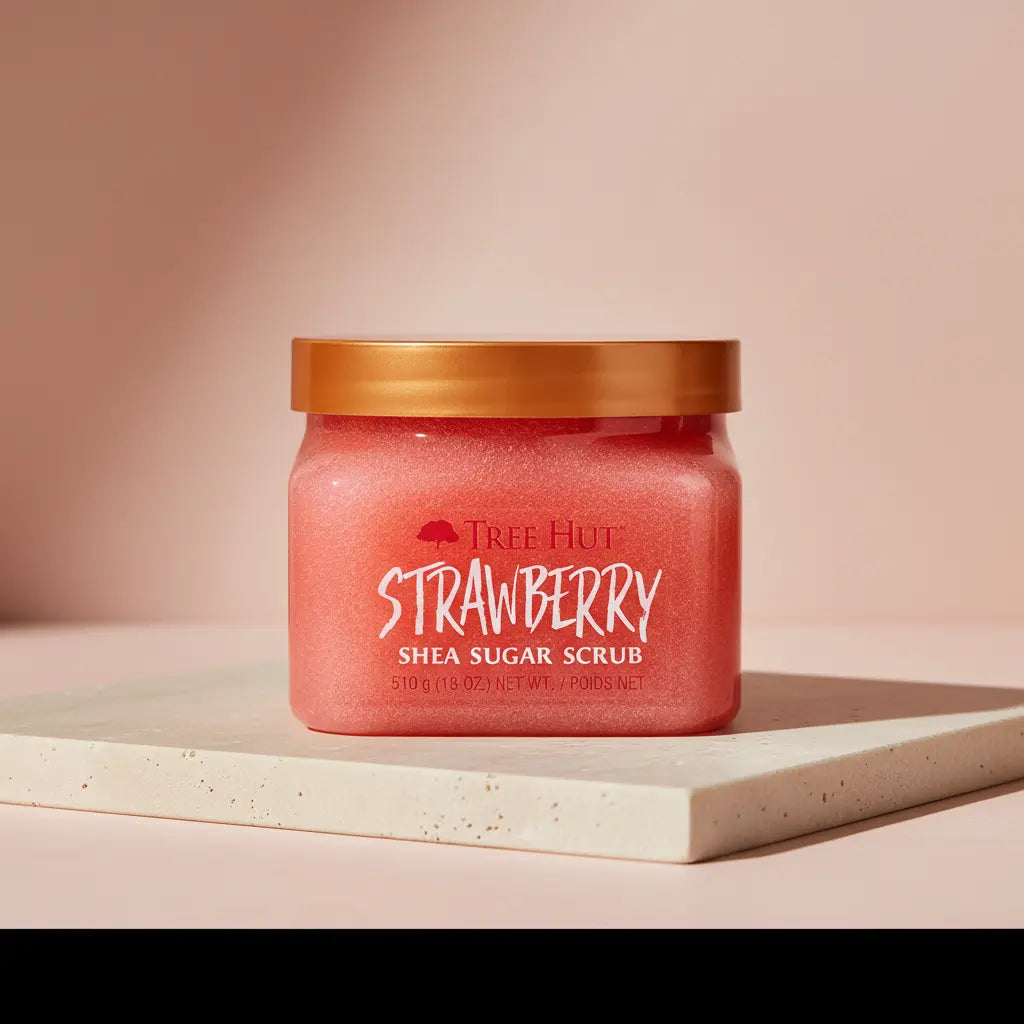 Tree Hut Strawberry Shea Sugar Scrub Esfoliante Corporal - Tree Hut