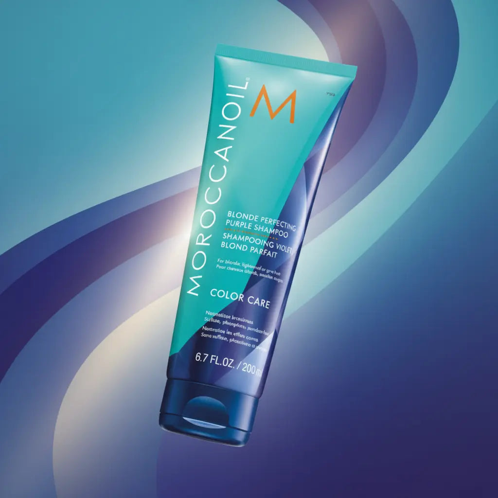 Blonde Perfecting Purple Shampoo 200ml - Moroccanoil