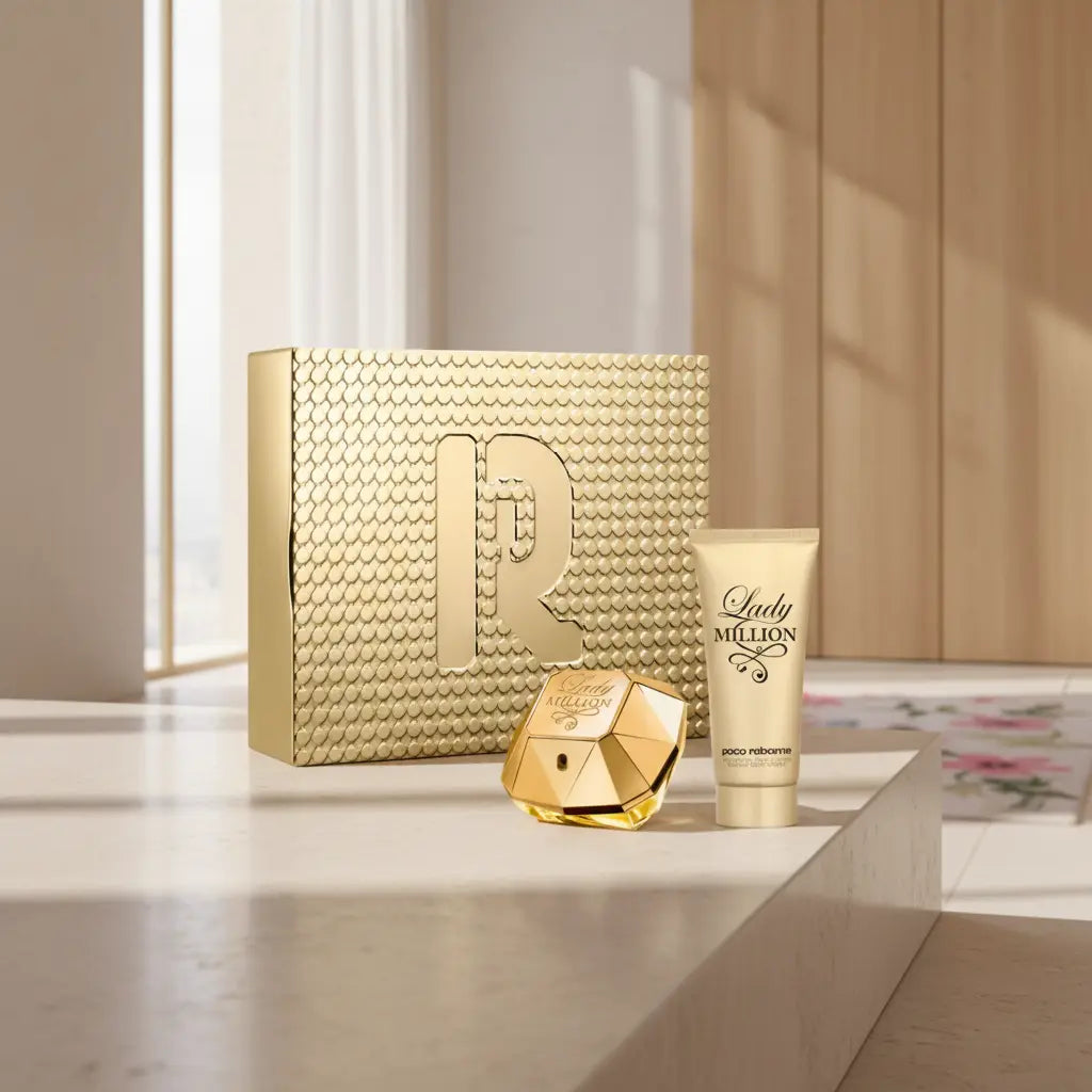 Kit Lady Million Eau de Parfum Feminino e Loção Corporal - Paco Rabanne