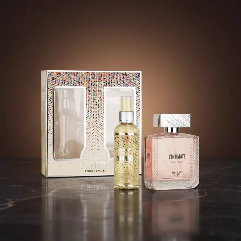 Kit L'Intimate Pour Femme Eau de Parfum + Body Mist Feminino - Galaxy Plus