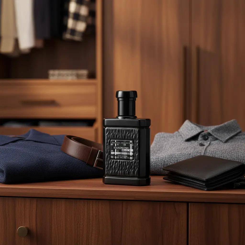 Handsome Black For Men Eau de Toilette Masculino - Paris Elysees