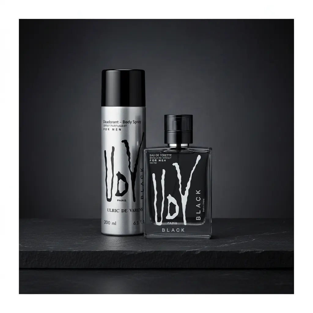 Kit UDV Black Eau de Toilette 100ml e Desodorante 200ml Masculino - Ulric de Varens